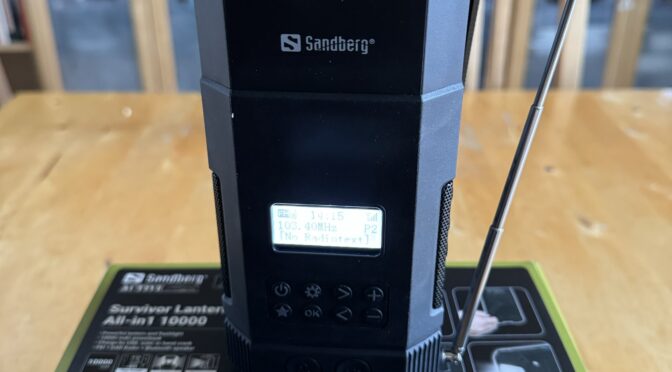 Sandberg lantern all in one 10000